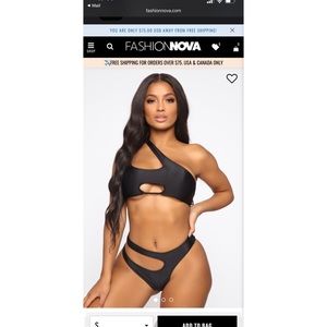 Black bikini - never worn